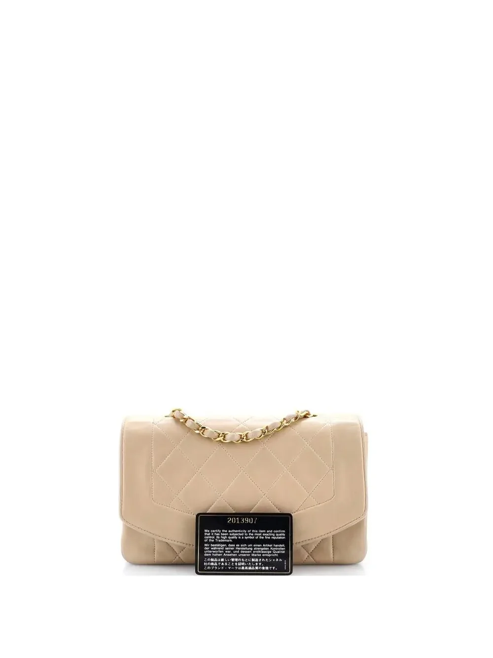 Chanel Vintage Diana Flap Bag Quilted #290780C49B